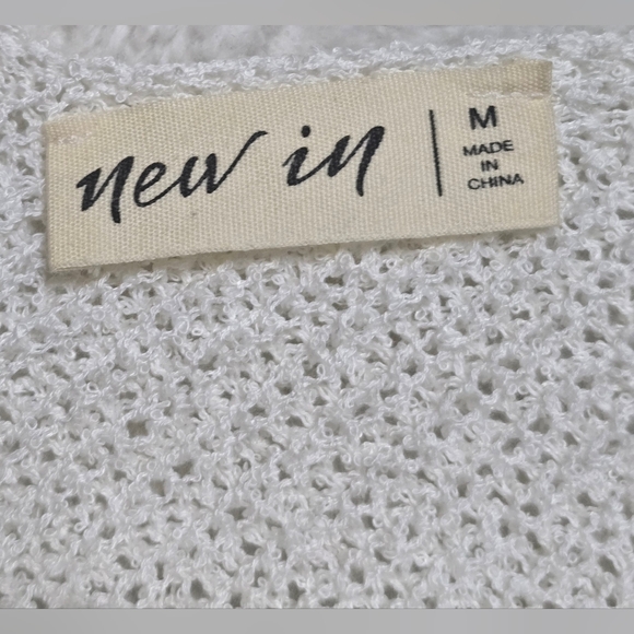 New In Tank Top Size M Medium Knit Stretch Sleeveless Blouse Knitted Casual Wear - Picture 3 of 5